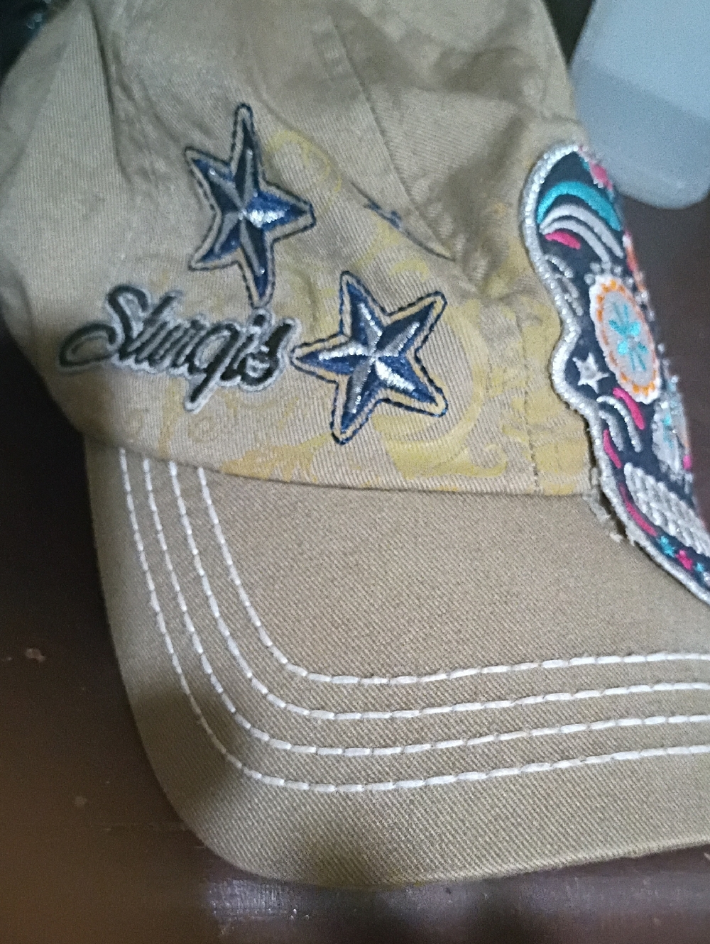 Leader L.O.G.A. " Sturgis" Ladies Baseball Cap.